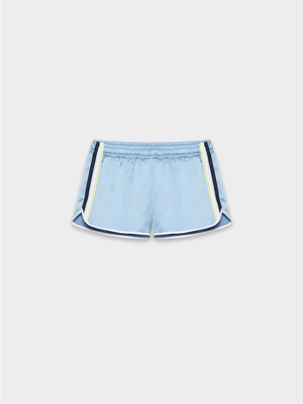 Aritzia Curva Dolphin Short Ripple Blue Size small